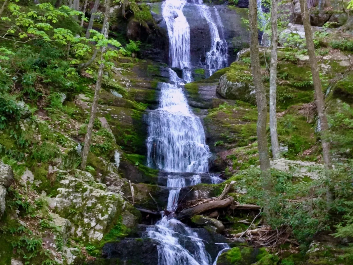 Buttermilk Falls in Walpack Township, NJ