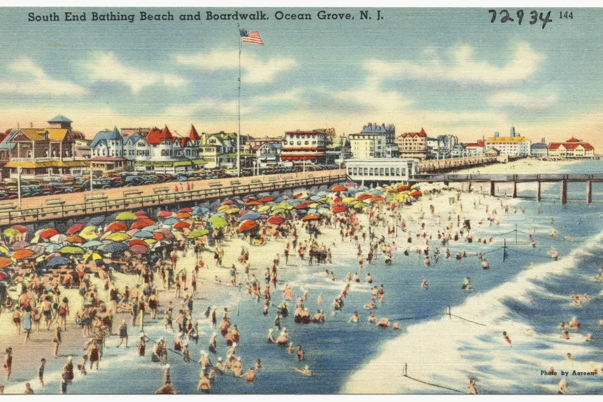 Ocean Grove boardwalk photo 1