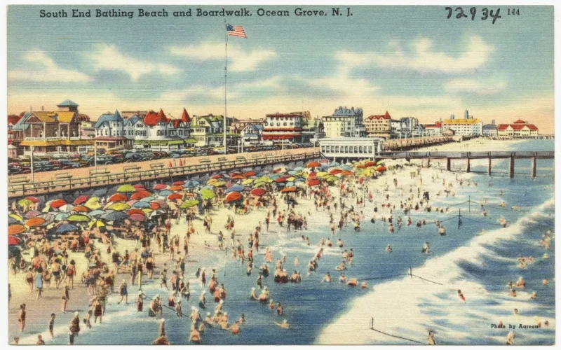 Ocean Grove boardwalk — Ocean Grove, NJ