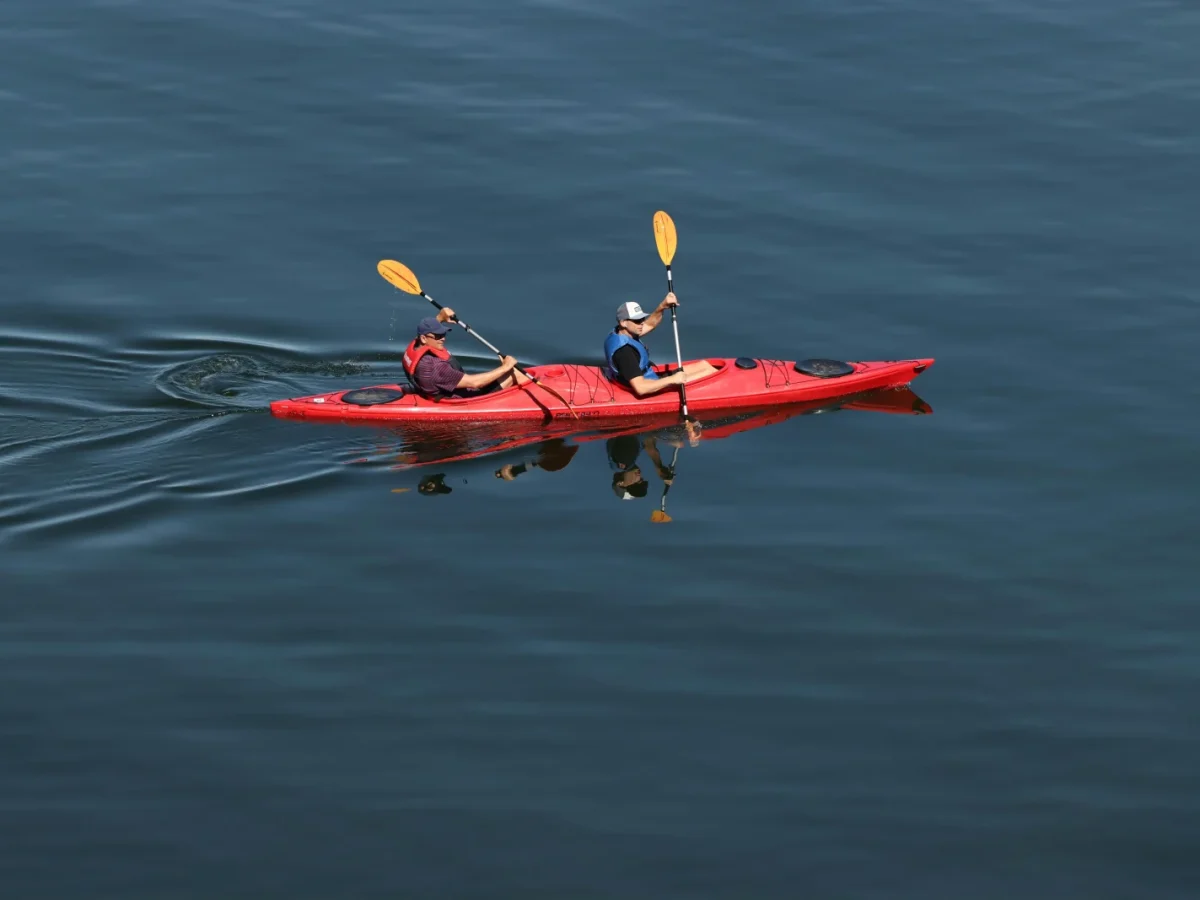 Kayak Next to The Statue of Liberty photo 1