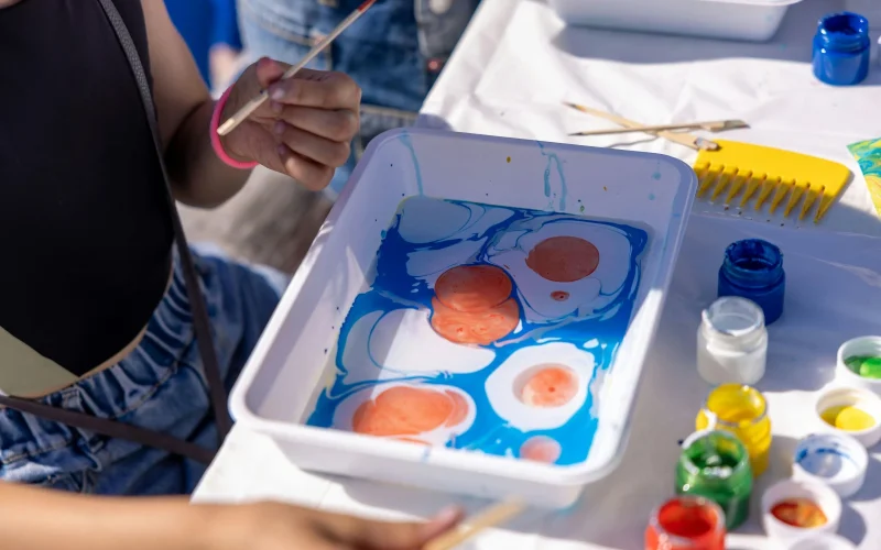 Water Marbling Workshop — Voorhees, NJ