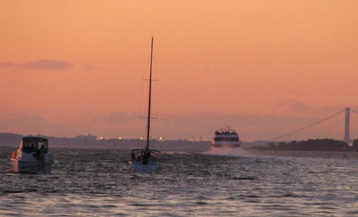 Sandy Hook Bay in Highlands, NJ
